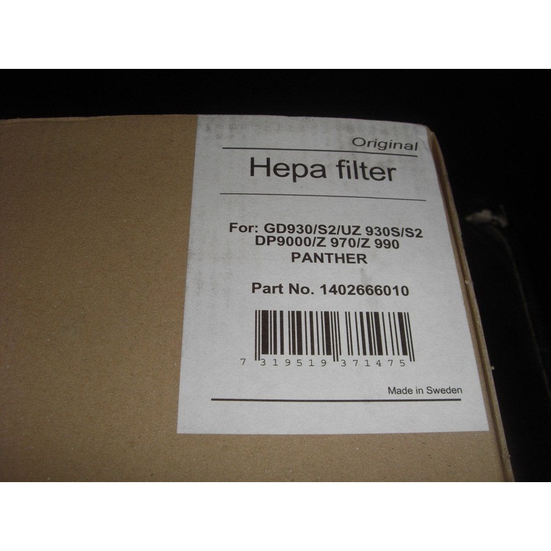 Euroclean – Nilfisk original equipment HEPA Filter