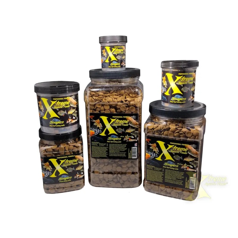 Xtreme Scrapers – 13-14mm Fast Sinking Wafers with Pea Protein & Cellulose L(FR11)