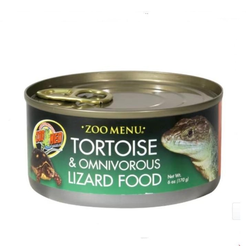 Zoo Med ZOO MENU Tortoise and Omnivorous Lizard  Food 6.0 oz
