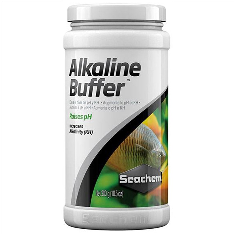 Seachem Alkaline Buffer 300g adjusts pH alkaline (7.2 – 8.5)
