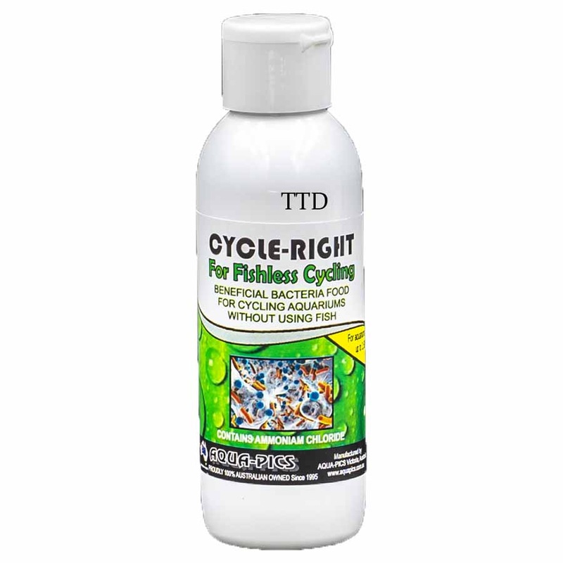 Aqua-Pics Cycle-Right Bacteria Food 250ml – Aquarium Fishless Cycle