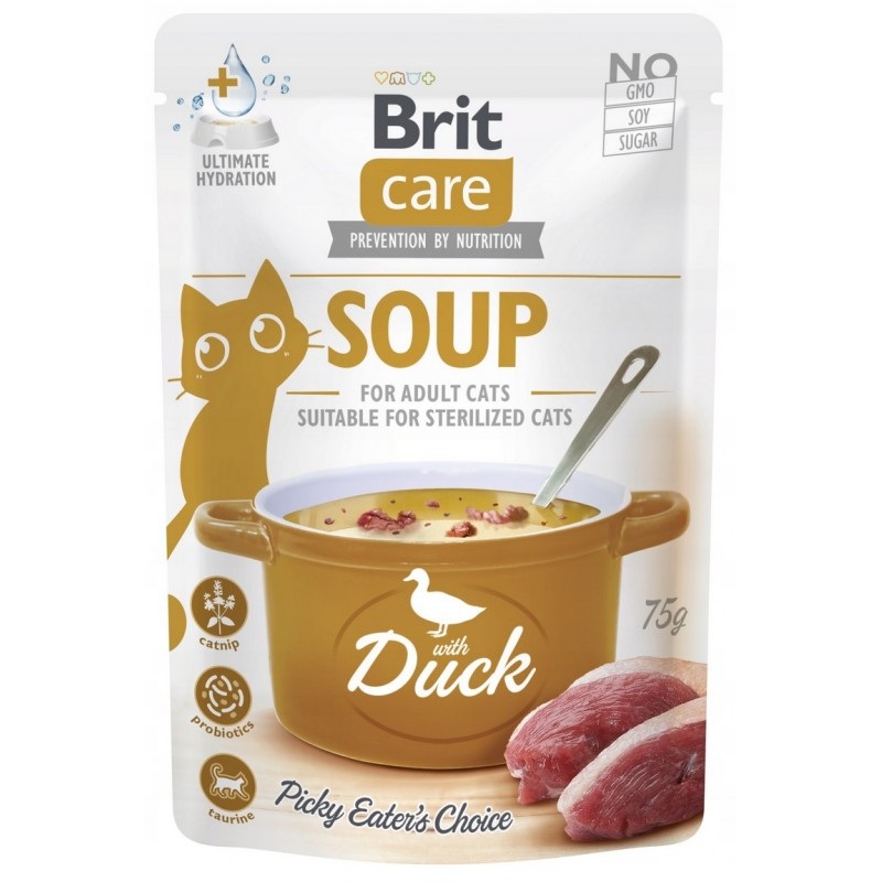 Brit Care Cat Soup with Duck 75gr