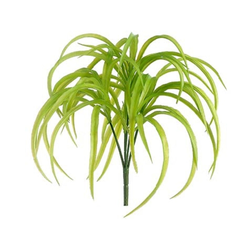 10″ Rain Tree Grass Bush Green