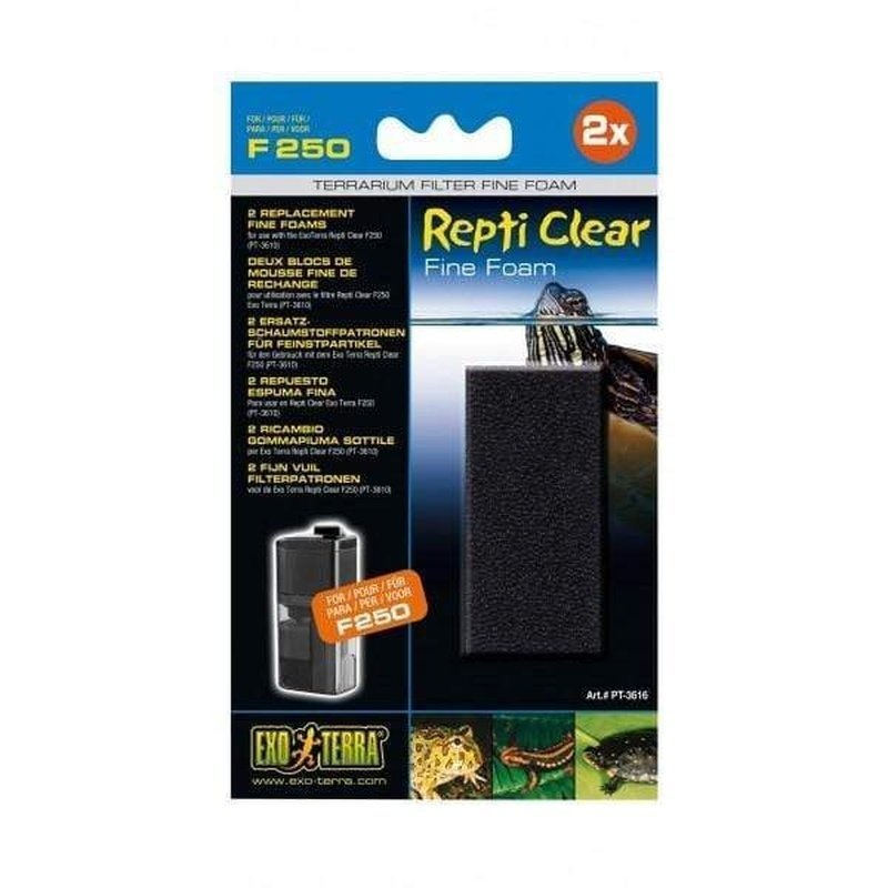 Exo Terra Repti Clear F 250/350 Carbon Cartridge 2 Pack