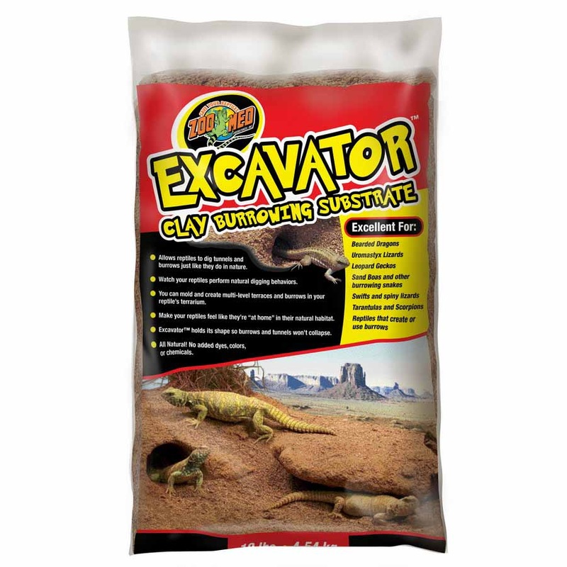 Zoo Med Cavern Excavator Clay Substrate 20lb- 9kg – XR-20 **