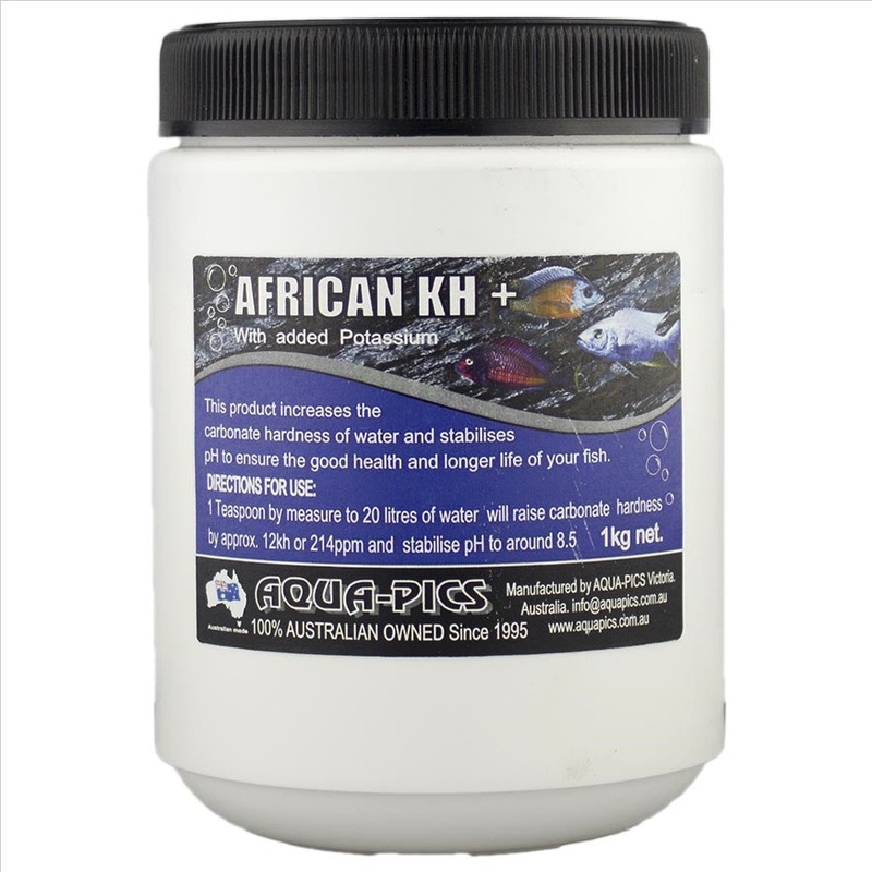 Aqua-Pics African KH+ 1kg with added Potassium – Phosphate Free