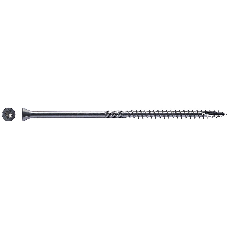 Big Timber STH94#9 by 4-inch T-20-drive bit 316 Stainless Steel Trim Head Screws,(1500 per Box)