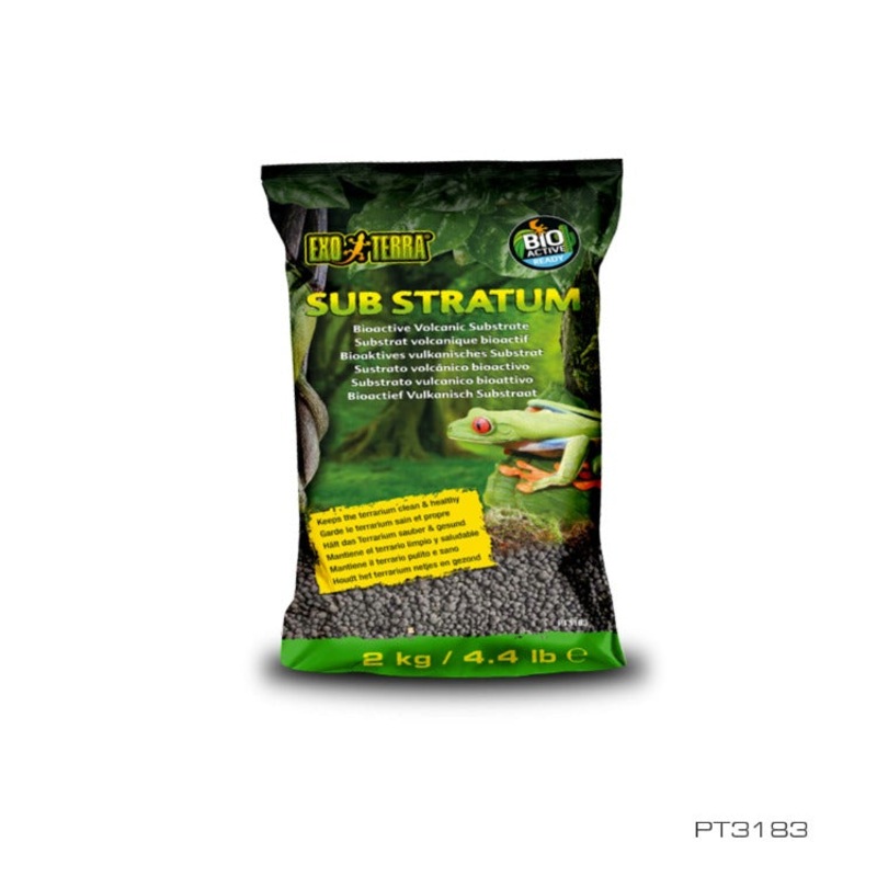 Exo Terra Sub Stratum Bioactive Volcanic Terrarium Substrate