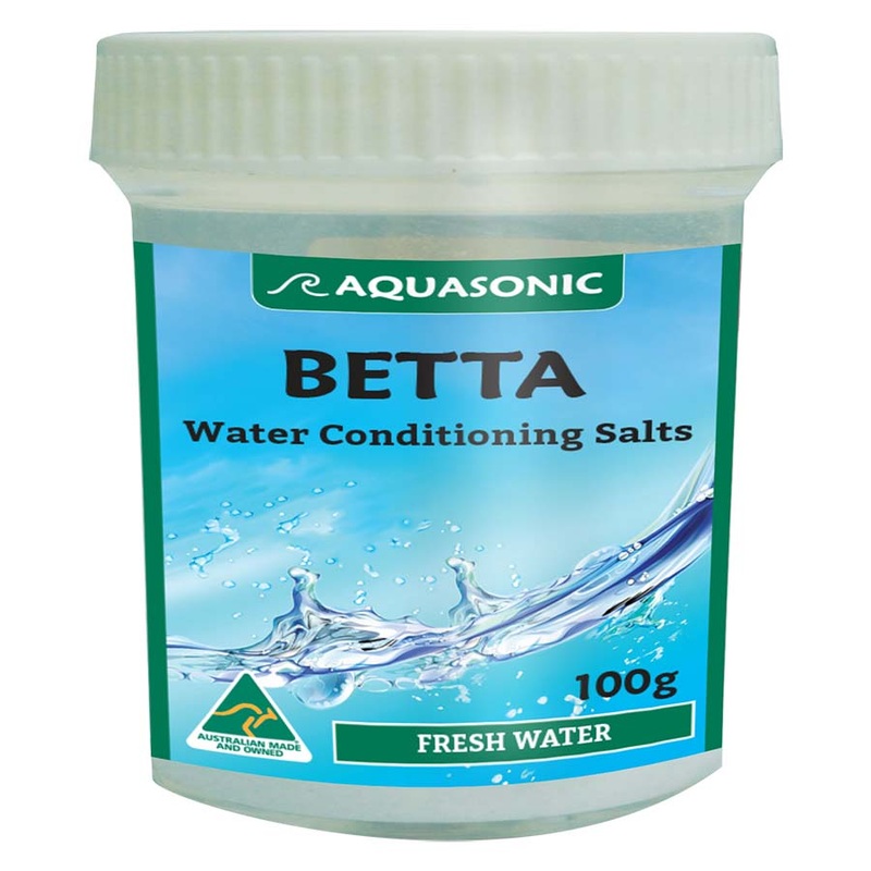 Aquasonic Betta Water Conditioner 100g – Australian Made