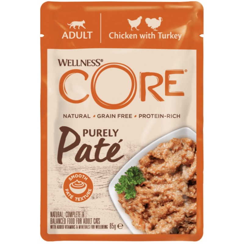 Wellness Core Purely Pate Chicken & Turkey 85gr