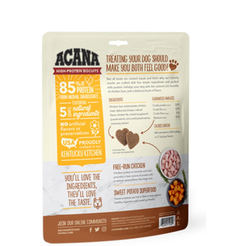 ACANA High-Protein Biscuits Crunchy Chicken Liver Recipe