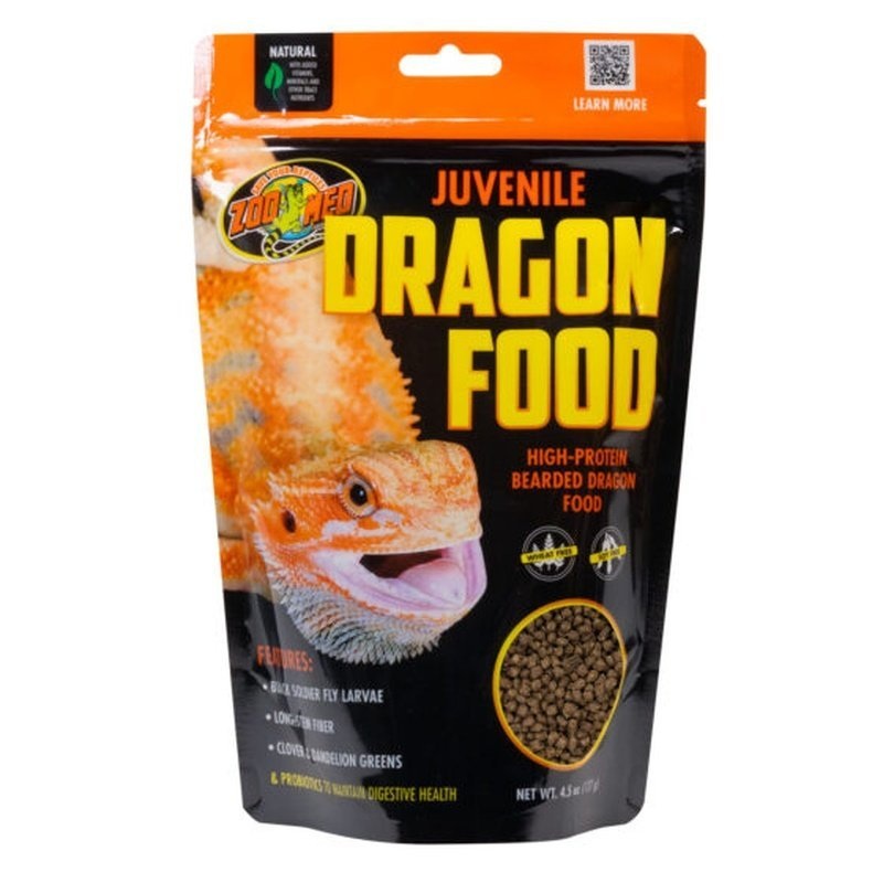 Zoo Med High-protein Bearded Dragon Food – Juvenile