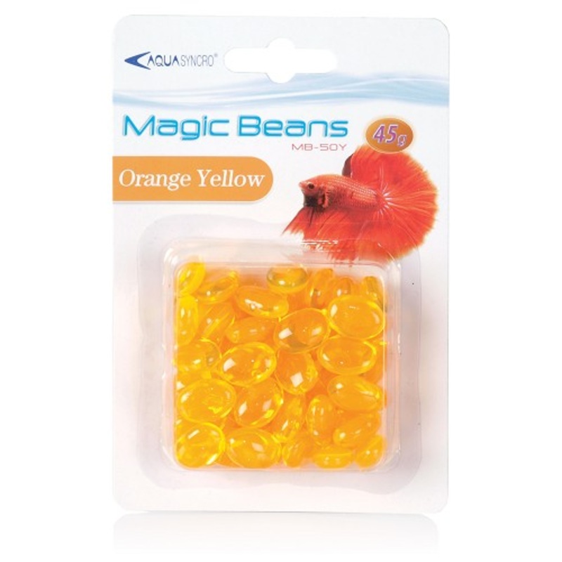 AquaSyncro Magic Beans Orange Yellow 20pcs