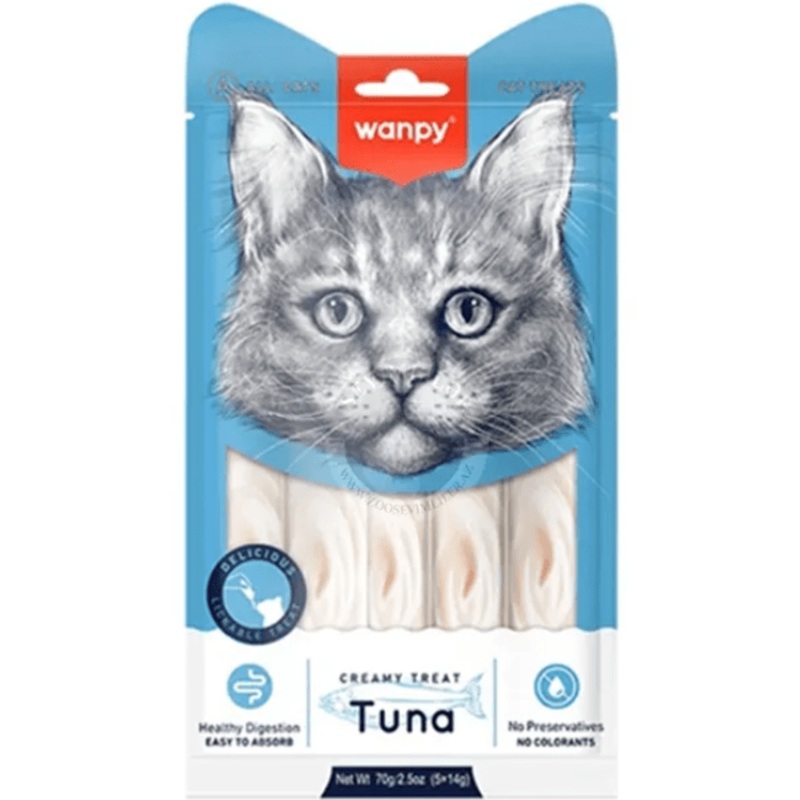 Wanpy Creamy Lickable Tuna 70gr