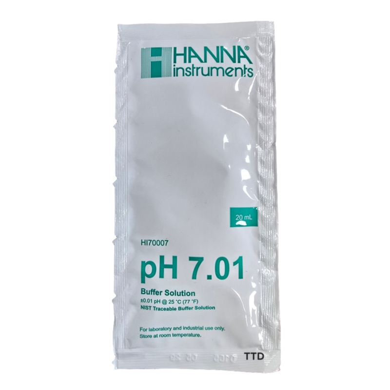 Hanna pH 7.01 Calibration Buffer Sachets – 20ml