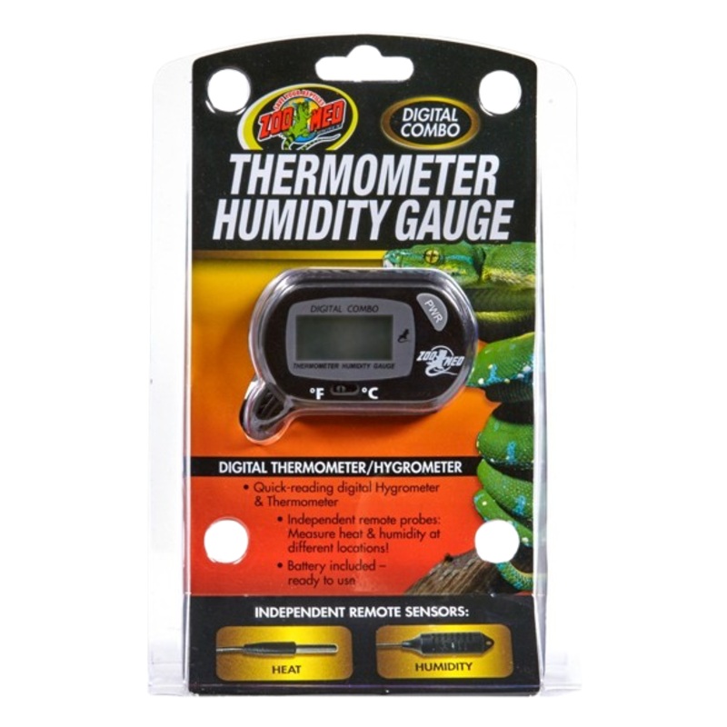 Zoomed: Digital Thermometer/Humidity Gauge