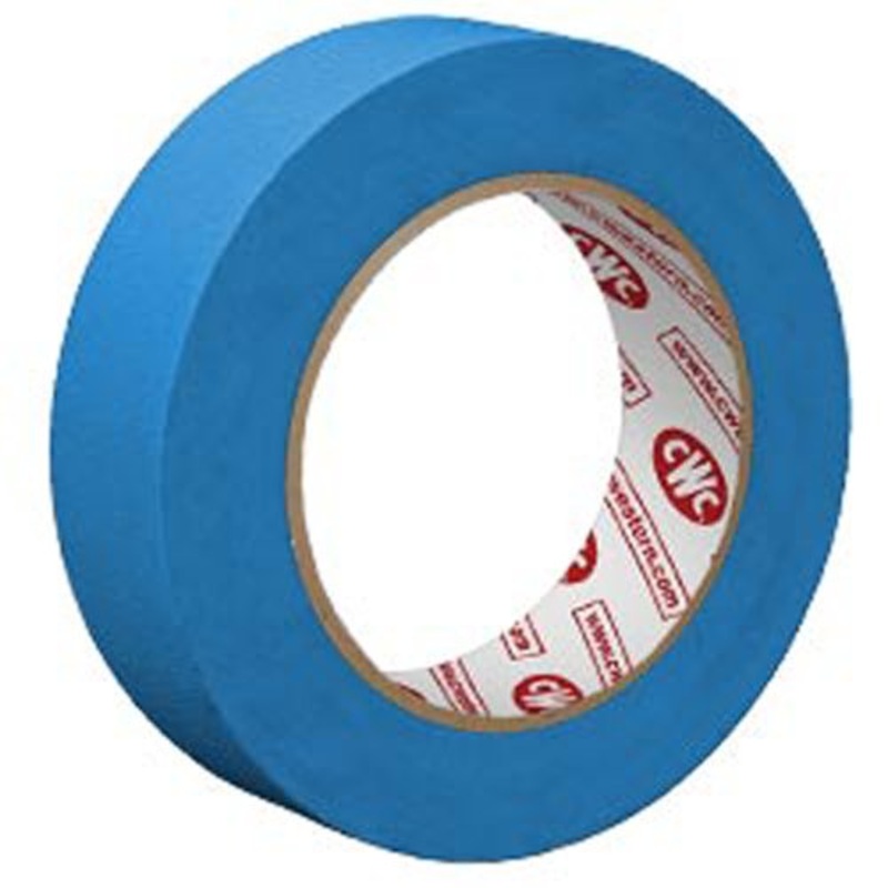 CWC Painters Tape – 14 Day, 5.2 mil, 1″ x 60 yds, Blue (Pack of 36 rolls)