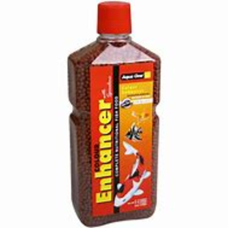 Aqua One Colour Enhancer Pellet Food Bottle