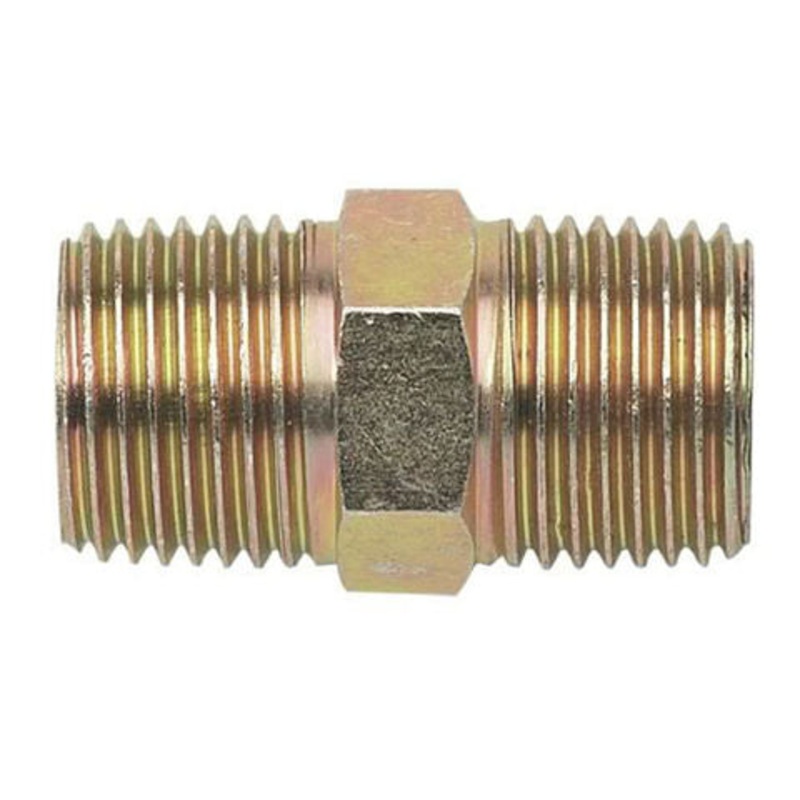 Brass Nipple Equal Connector NPT