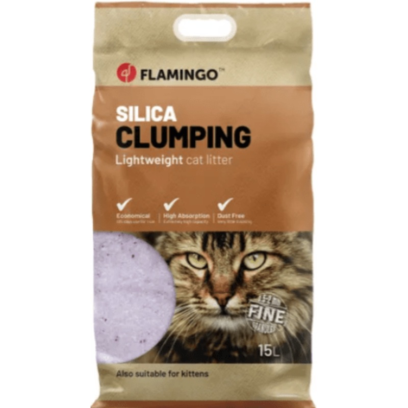 Flamingo Silica Fine Clumping 15L