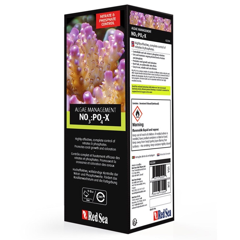 Red Sea Reef Care – Nitrate NO3 and Phosphate PO4 Reducer 1 Litre NOPOX