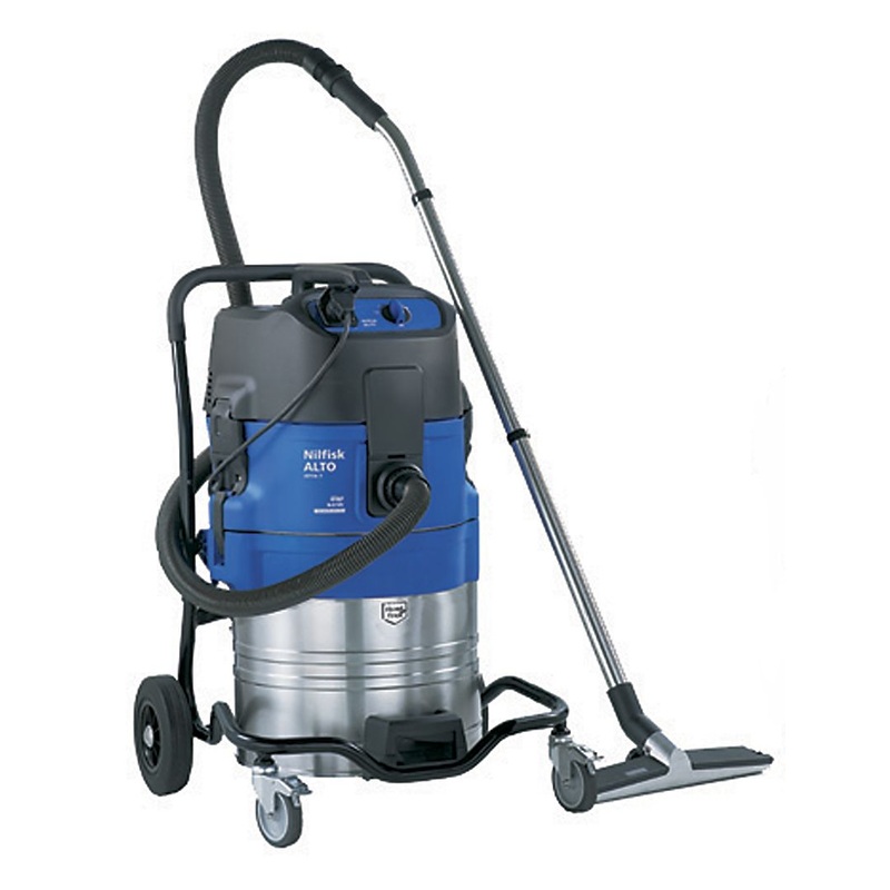 Nilfisk 107408932 ATTIX 19 AS/E XC, 19-Gallon, Wet & Dry Vacuum W/ Tool Start & Automatic Filter