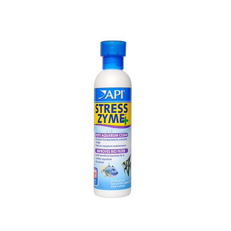 API Stress Zyme 237ml Improves Biological Filtration – Reduces Sludge
