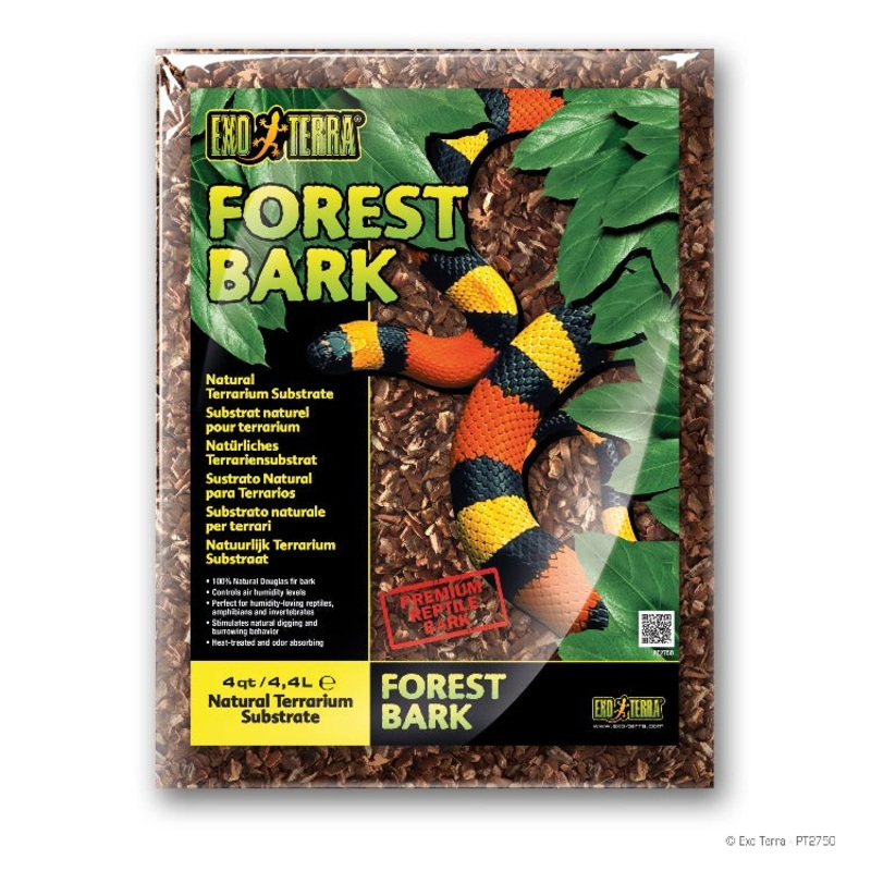 Exo Terra Forest Bark, Tropical Terrarium Substrate