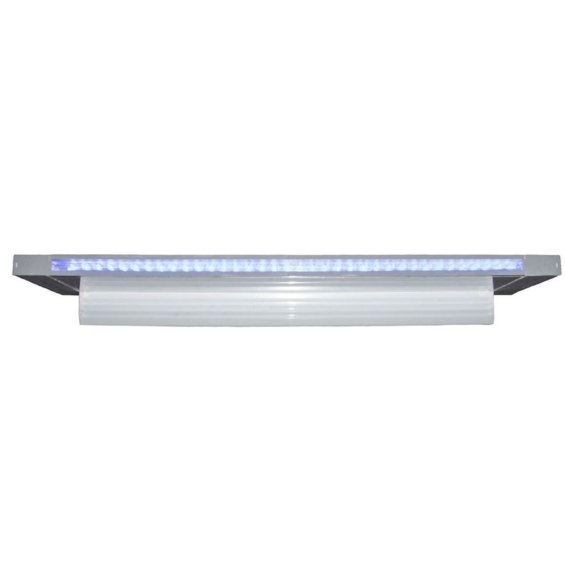 96″ led waterfall (btm prt) 6″ lip/wht – 25676-830-000