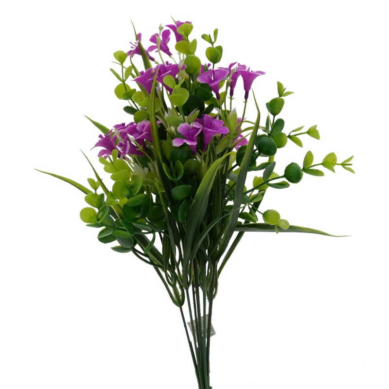 14″ Flowering Clover Grass – PURPLE