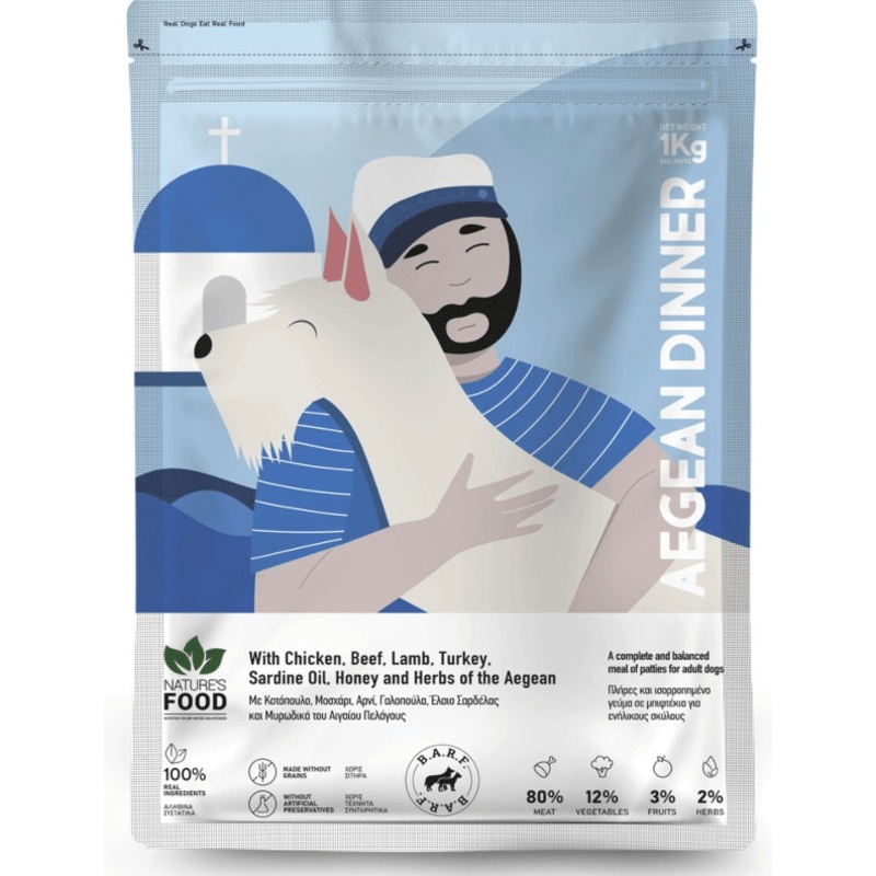 Aegean Dinner Patties 1kg