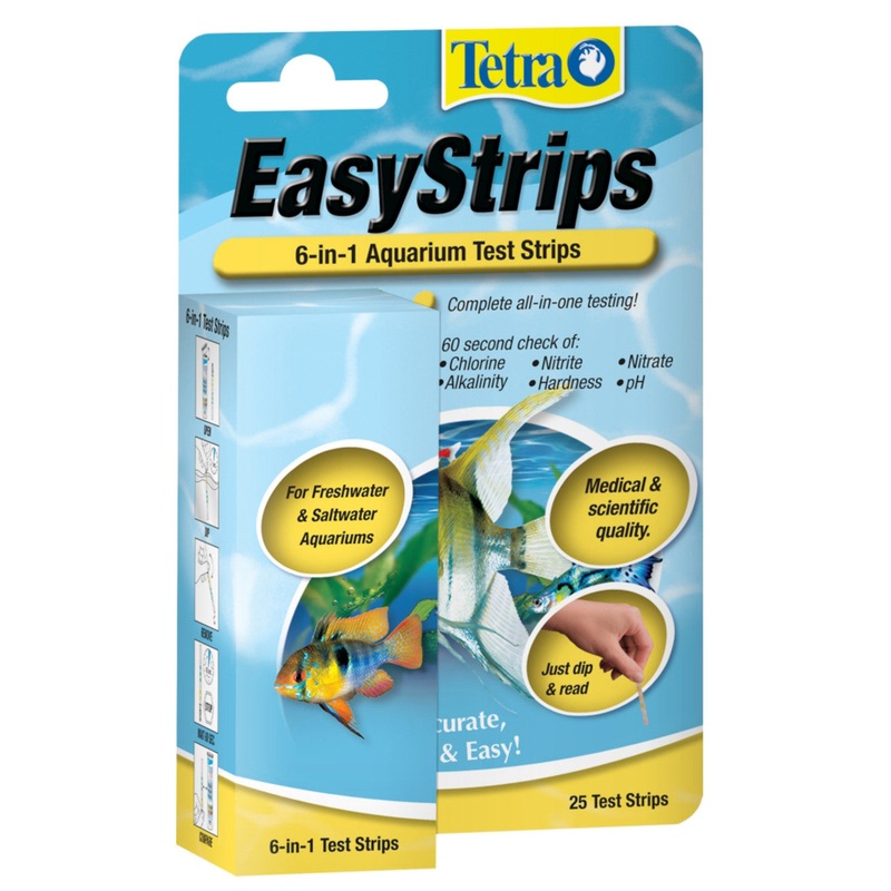 Tetra 6 in 1 Aquarium Test Strips
