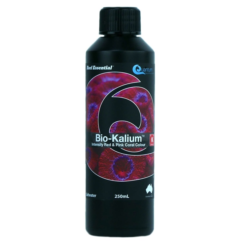 Quantum Reef Essential 250ml Bio-Kalium – Intensify Red and Pink Coral Colour