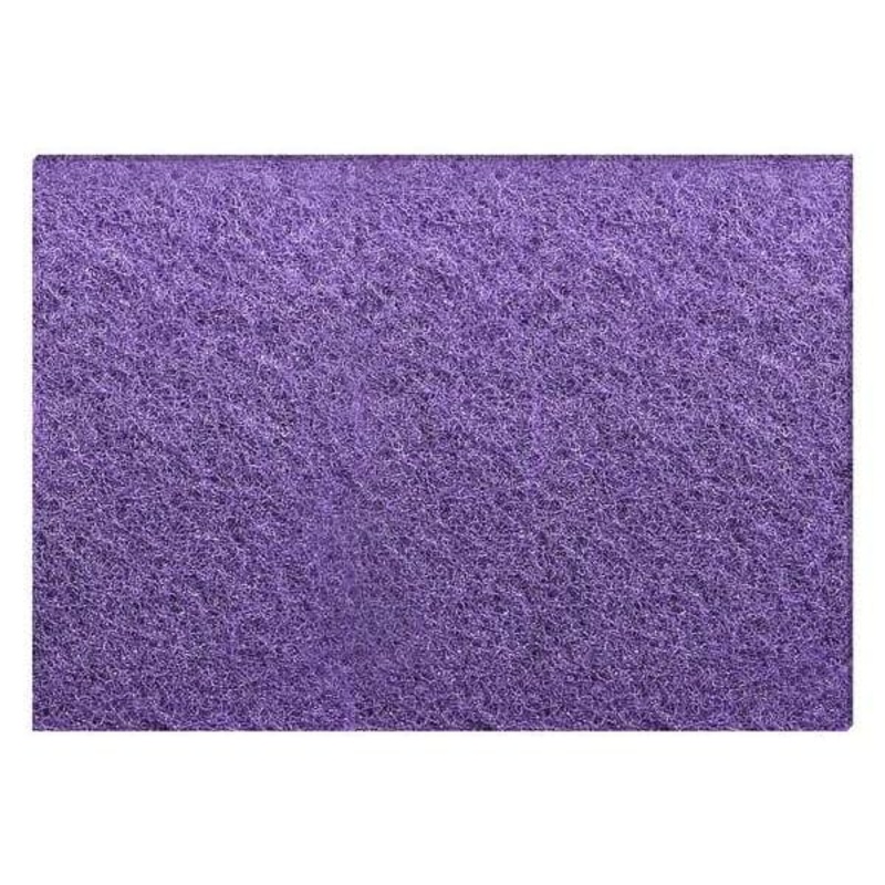 Scotch-Brite Purple Diamond Floor Pad Plus, 20 in x 14 in, 5/Case