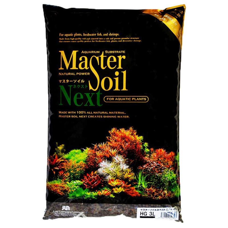 Mastersoil Next HG Black 8 Litre Bag Master Soil Powder 2.5-3mm**