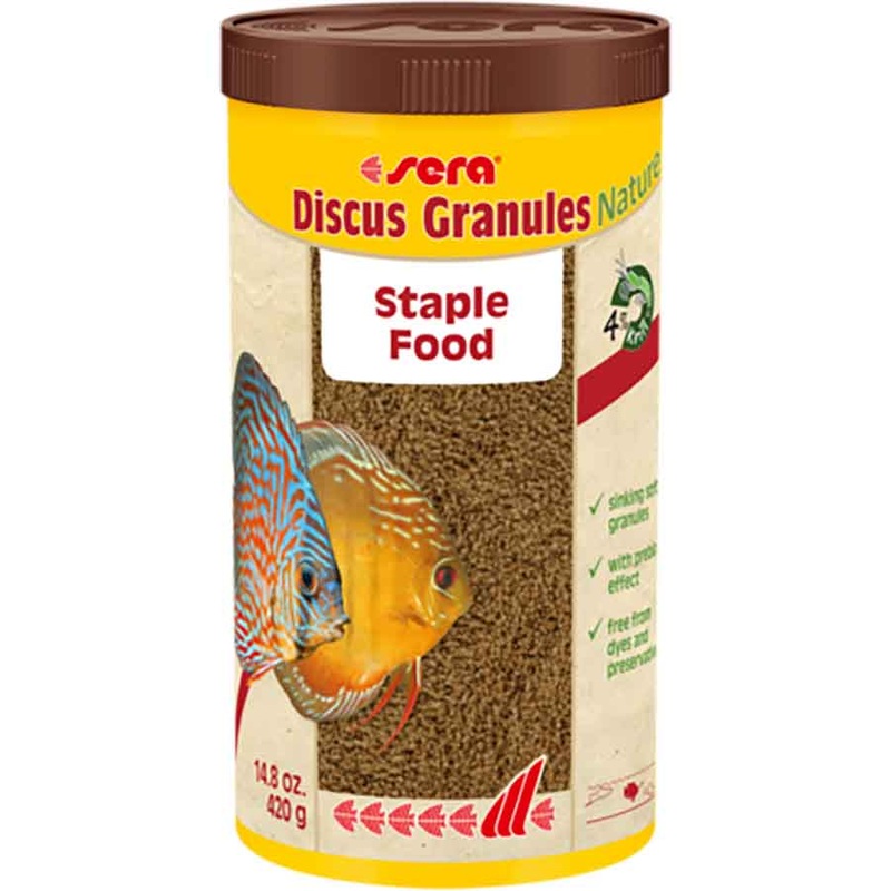 Sera Nature Discus Granules – 420g – 1L Fish Food