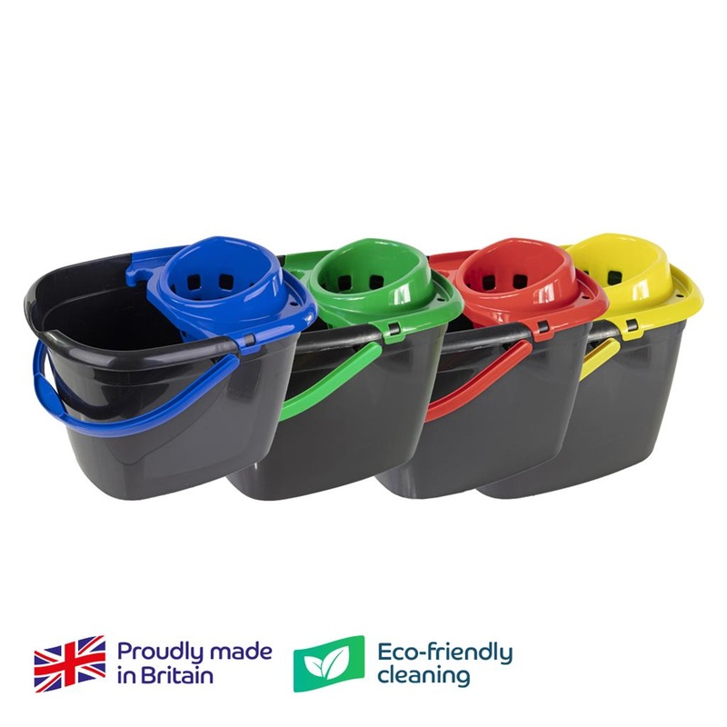 14L Recycled Great British Mop Bucket & Wringer