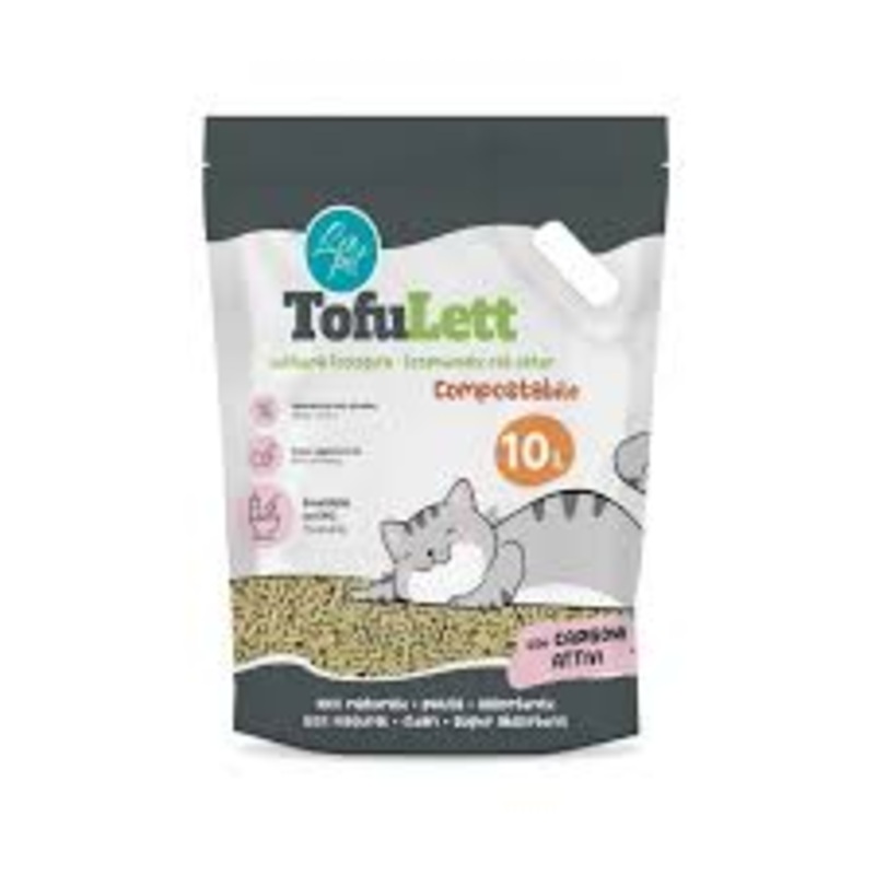 Leopet Tofulet Ecofriendly Carbon Litter 10L