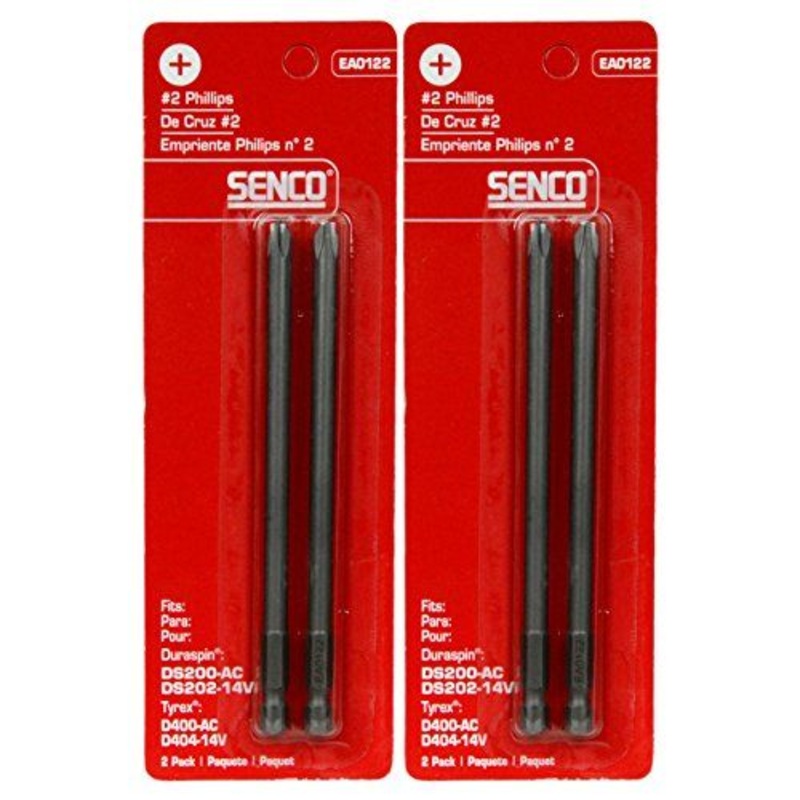 Senco EA0122 #2 Phillips Duraspin/Tyrex Bits (2 – 2 Packs)