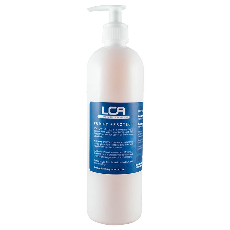 LCA Purify + Protect 500ml – Water Conditioner – Liverpool Creek Aquariums