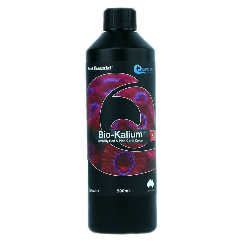 Quantum Reef Essential 500ml Bio-Kalium – Intensify Red and Pink Coral Colour