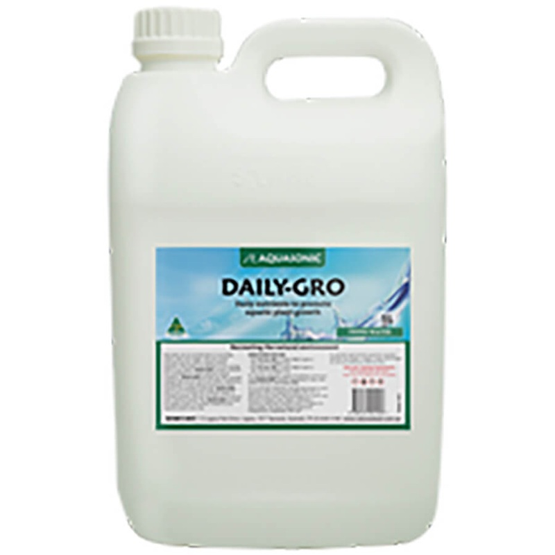 Aquasonic Daily Gro 5 litre – Plant Fertiliser Trace Elements – Australian Made