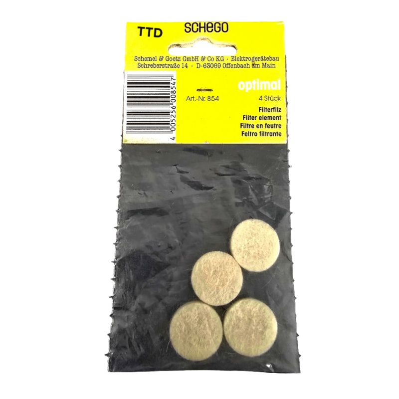 Schego Optimal 850 / WS2 Replacement Air Felt Set (4)