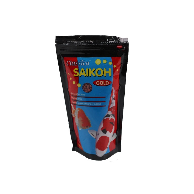 CLASSICA – SAIKOH GOLD GOLDFISH AND KOI PELLET MEDIUM 100G