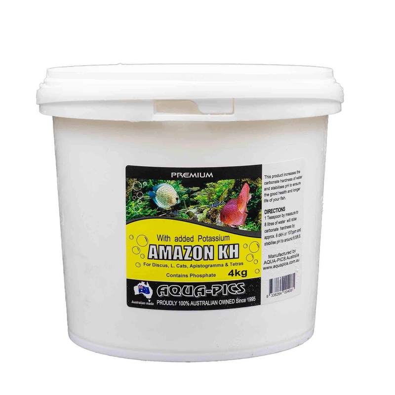 Aqua-Pics Amazon 4kg  Kh Conditioner for Discus, L-Numbers and Apistos