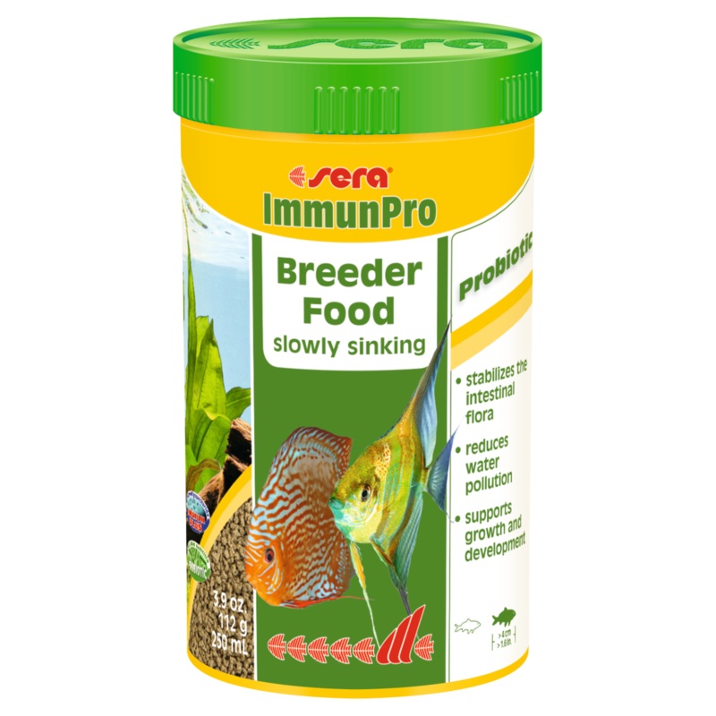 Sera ImmunoPro Breeder Food for Fish Larger than 1.6 inches  3.9 oz