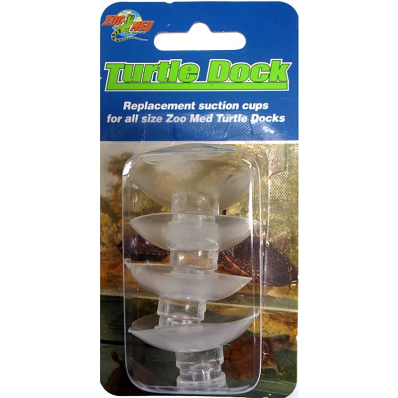 Zoo Med Turtle Docks Replacement Suction Cups – Card of 4