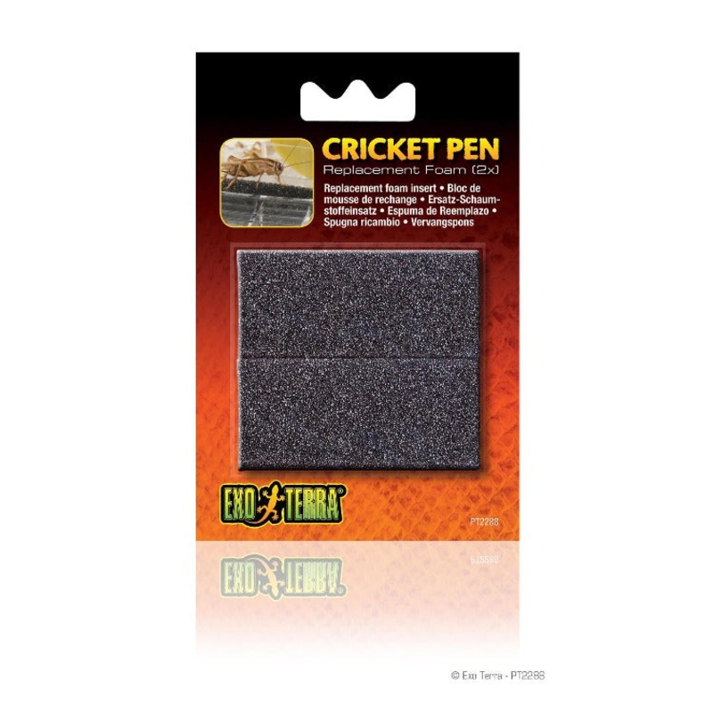 Exo Terra Cricket Pen Replacement Foam – 2 Inserts