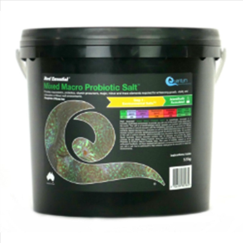 Quantum Reef Essential Mixed Macro Probiotic Salt 5.5kg Bucket **