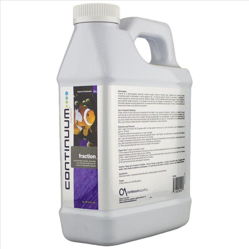 Continuum Aquatics Fraction 2L – Removes Chlorine